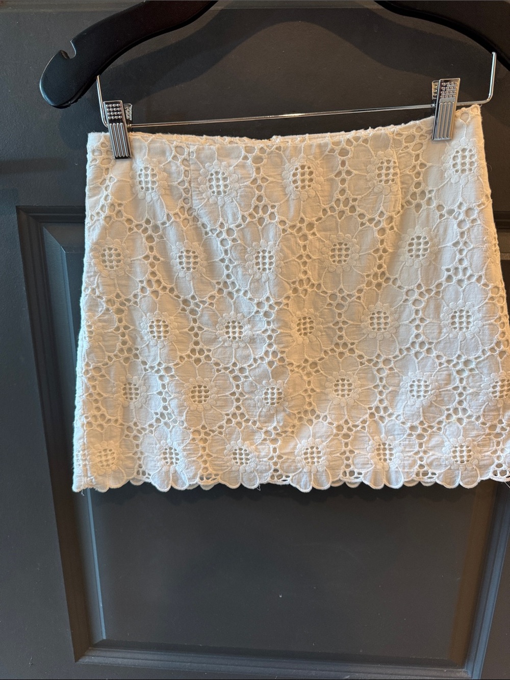 Lily Pulitzer White Eyelet Skirt